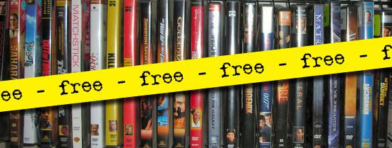 free rentals dvd