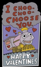 Simpsons Valentine Choo choo choose you