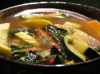 delicious vegetable soup
