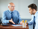 businessman talking
