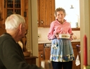 Catherine with a casserole 