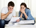Couple using golden rules to get out of debt