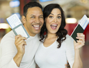 Couple using bank account to boost their travel rewards