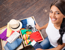 Woman never regretting bringing items on a trip