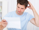 stressed man