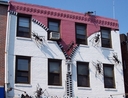 Fake ants on a building