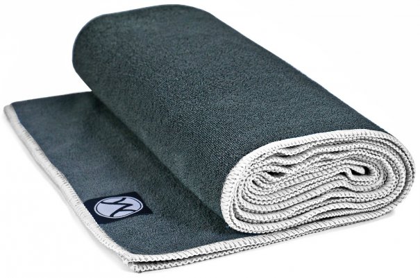 Ewedoos Yoga Towel with Anchor Fit Corners Super Soft 100% Microfiber Non Slip Yoga Towel Pilates and Workout. Ideal for Hot Yoga Sweat Absorbent 