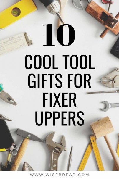 Got a friend that’s a bit of a handy-man. These 10 tools aren't just incredibly cool, they have a wide range of uses. Pick one or two for the DIY-enthusiast on your list! | #giftguide #DIY #tools