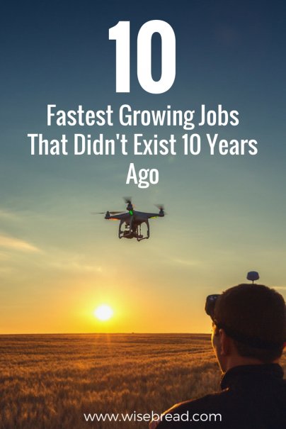 10 Fastest Growing Jobs That Didn't Exist 10 Years Ago