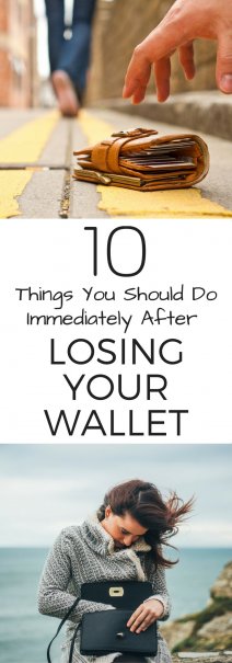 10 Things You Should Do Immediately After Losing Your Wallet