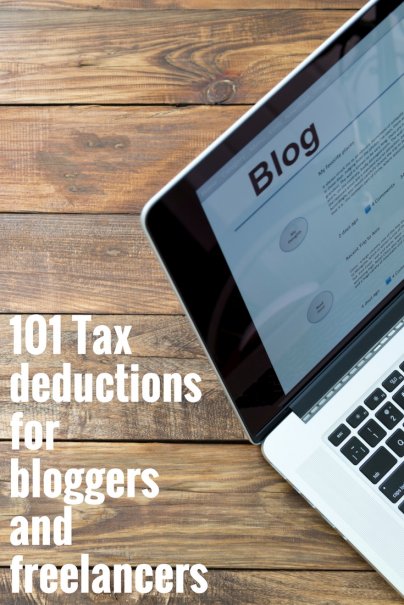 101 Tax deductions for bloggers and freelancers