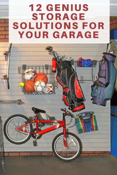 12 Genius Storage Solutions for Your Garage