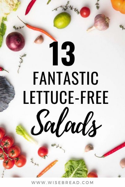 Sick of the traditional lettuce salads? We’ve got some great delicious salads without the lettuce, from potato salad, to beet salad, coleslaw and more, check out these healthy salads for you and your family! |#healthy #salad #cleanfood