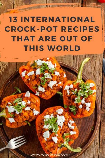 Want some new crockpot recipe ideas? We’ve got a list of delicious international recipes that you can make in your crockpot! | #crockpot #recipes #crockpotrecipes