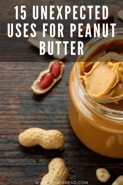 Want some other recipes for peanut butter apart from a peanut butter sandwich? We’ve got 15 unusual uses for this delicious household spread. | #peanutbutter #lifehacks #frugalfood