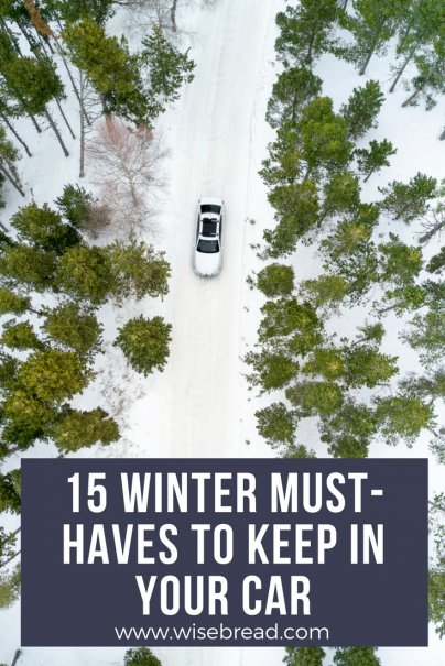 15 Winter Must-Haves to Keep in Your Car