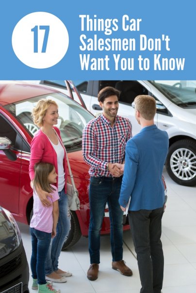 17 Things Car Salesmen Don't Want You to Know