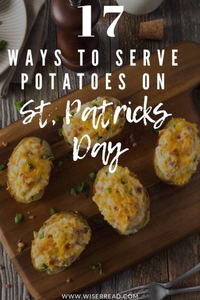 Time for that St Patricks Day party - and what better dishes to make, than ones made from traditional potatoes! We’ve got so many meals and ideas for you! Whether you want to know how to make the perfect baked potato, or bangers and mash, take a look at these 17 ways to serve potatoes! | #frugalfood #cheaprecipes #stpatricksday 