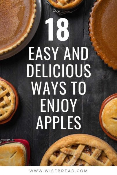 Love apples? If you’re strapped for time but have a lot of apples on hand, try these easy, relatively fast, and delicious ways to enjoy apples. | #recipes #applepie #thriftyfood