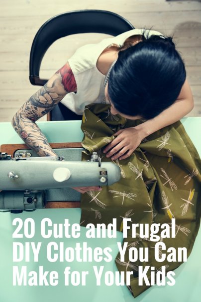 20 Cute and Frugal DIY Clothes You Can Make for Your Kids