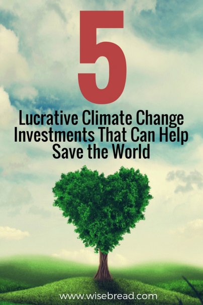 5 Lucrative Climate Change Investments That Can Help Save the World