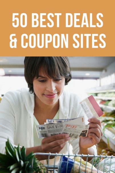 50 Best Deals and Coupon Sites