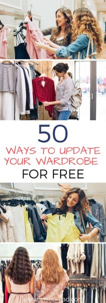 50 Ways to Update Your Wardrobe for Cheap