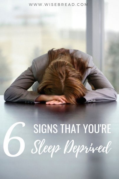 Do you find yourself yawning a lot, irritable, with a lack of oomph? You may be experiencing sleep deprivation. Check out the 6 signs that you might be sleep deprived! | #sleeploss #sleepdeprivation #selfcare