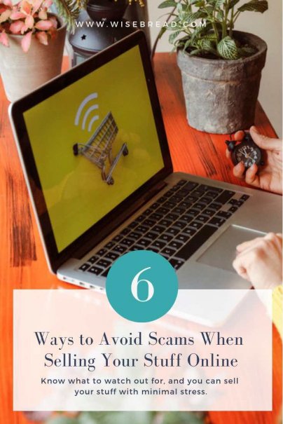 6 Ways to Avoid Scams When Selling Your Stuff Online #moneymatters #personalfinance