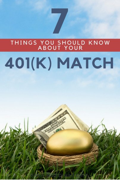 7 Things You Should Know About Your 401(k) Match