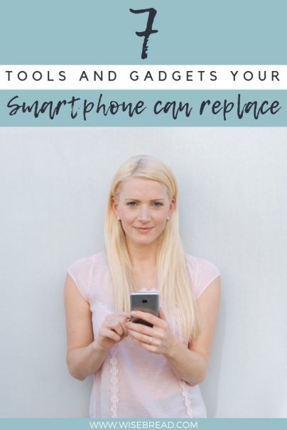 Did you know that your smartphone was more than a camera, phone and GPS device. It’s can also replace so many tools and gadgets! From the scientific calculator to the credit card reader to the remote control, here is a list of tools and gadgets you can replace with your smartphone! | #smartphone #smartphoneapps #techgadgets