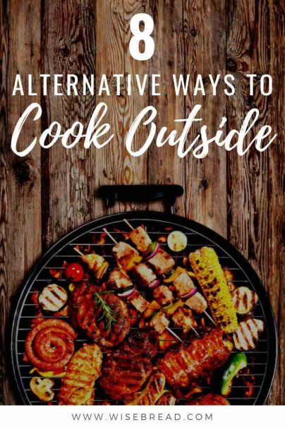 Want to enjoy the summer weather? Here are my eight favorite hacks for cooking hot food without outside. | #cooking #outdoors #lifehacks