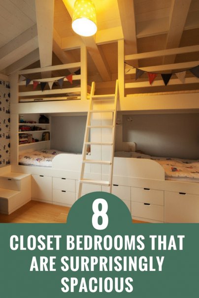 8 Closet Bedrooms That Are Surprisingly Spacious