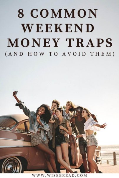 Want to have a cheap weekend? Then avoid these weekend money traps! From activities like going to the movie, to budget expenses like road trips, these 5 weekend activities will blow your budget! | #cheapweekend #frugalliving #fabulouslyfrugal