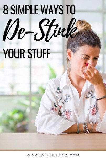 Is your stuff starting to smell? We’ve got the tips and hacks to help you take the stink out of just about everything. | #lifehacks #hometips #homehacks