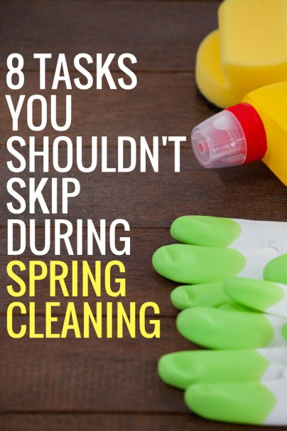 8 Tasks You Shouldn't Skip During Spring Cleaning