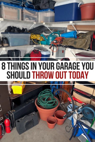 8 Things in Your Garage You Should Throw Out Today