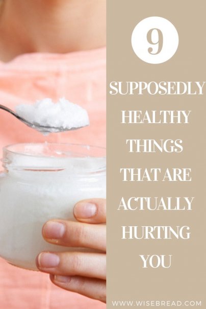 Do you follow health fads? Well be cautious of them, as there are some common “supposedly” healthy things that are actually hurting you. | #healthylifestyle #selfcare #healthfad