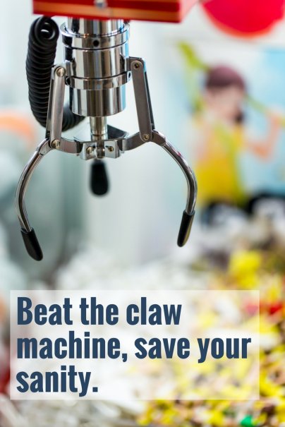 Beat the claw machine, save your sanity.