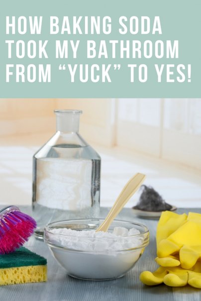 How Baking Soda Took My Bathroom from “Yuck” to Yes!