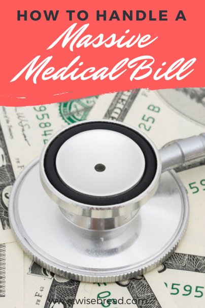 How to Handle a Massive Medical Bill