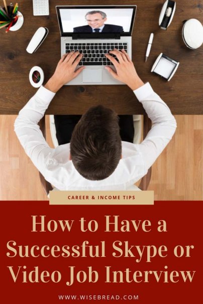 Want some tips to have a great Skype job interview! Whether you are doing it at home or in an office, here are the ideas and steps for success. | #skypeinterview #jobinterview #careeradvice