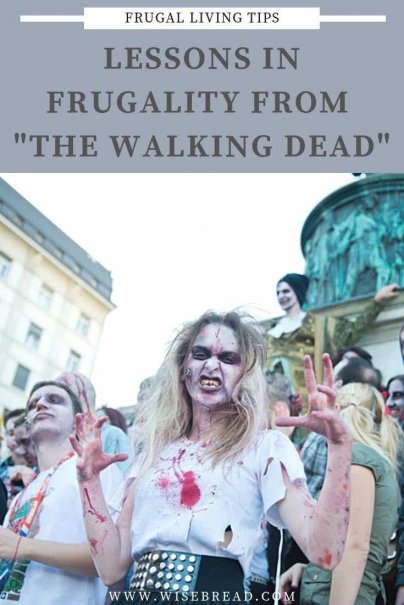 A fan of the walking dead? Did you know that it can teach you a lot about being frugal and budget friend. Check out how! | #frugal #frugaltips #thewalkingdead