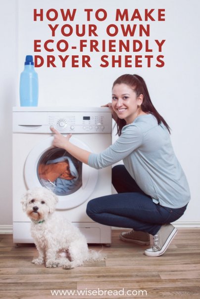 Make Your Own Eco-Friendly Dryer Sheets