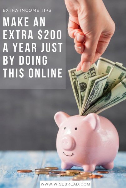Make an Extra $200 a Year Just By Doing This Online
