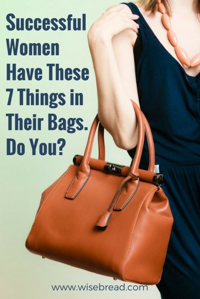Successful Women Have These 7 Things in Their Bags — Do You?