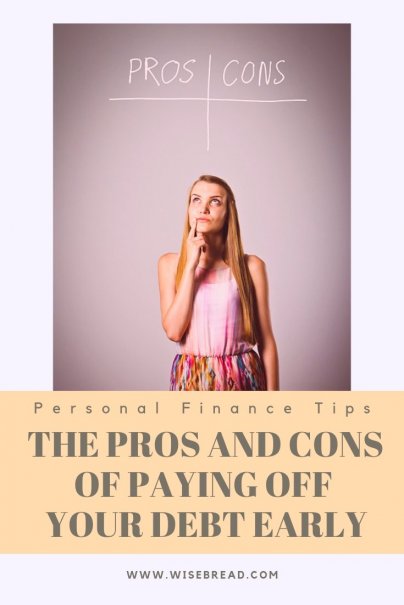 Want to know how to pay off your debt? You can payoff quickly, or slowly, but what is better? We’ve got the pro’s and cons of paying down debt before you have to, to give you management tips! | #debt #debtfree #moneymatters
