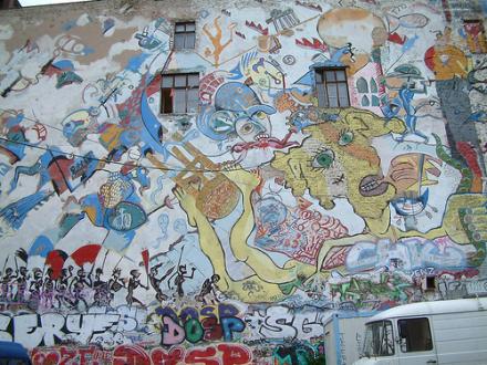 Berlin Graffiti wall